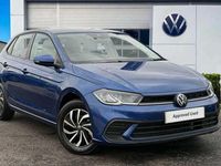 Used VW Polo Life 95 HP (69 kW) 2025 Blue Hatchback
