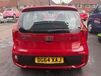 Used Kia Picanto 68 HP (50 kW) 2014 Red Hatchback