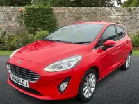 Used Ford Fiesta Titanium 95 HP (69 kW) 2020 Red Hatchback