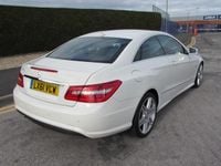 Used Mercedes E220 170 HP (125 kW) 2011 White Coupe