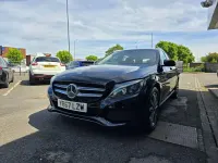 Used Mercedes C350e 2017 Black Estate