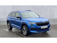 Used Skoda Kodiaq SportLine 150 HP (110 kW) 2024 Blue SUV