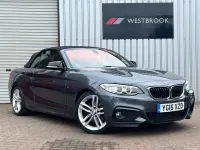 Used BMW 220 M Sport 190 HP (139 kW) 2016 Grey Cabriolet