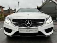 Used Mercedes C200 AMG Line Premium Plus 184 HP (135 kW) 2017 White Coupe