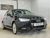 Used Audi A1 Sportback S-Line 125 HP (91 kW) 2015 Black Hatchback