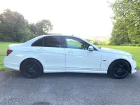 Used Mercedes C250 2011 White Sedan
