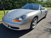 Used Porsche 986 Boxster 252 HP (185 kW) 2002 Silver Cabriolet