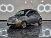 Used Fiat 500 69 HP (50 kW) 2015 Grey Cabriolet
