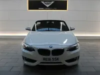 Usado BMW 218 Comfort Edition 136 CV (100 kW) 2016 Blanco Descapotable