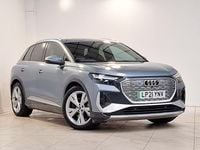 Used Audi Q4 e-tron S-Line 150 kW (204 HP) 2021 Blue SUV