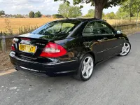 Used Mercedes CLK320 2007 Black Coupe