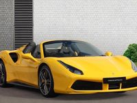 Used Ferrari 488 670 HP (492 kW) 2018 Yellow Cabriolet
