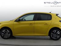 Used Peugeot 208 Active+ 102 HP (75 kW) 2023 Yellow Hatchback
