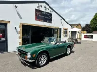 Used Triumph TR6 150 HP (110 kW) 1971 Green Cabriolet