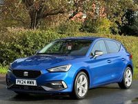 Used Seat Leon FR 110 HP (80 kW) 2024 Blue Hatchback