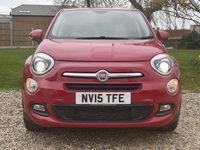 Used Fiat 500X City Look 140 HP (102 kW) 2015 Red SUV