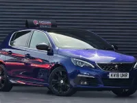 Used Peugeot 308 GT-line 2018 Blue Hatchback