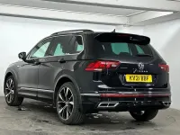 Used VW Tiguan R-line 150 HP (110 kW) 2021 Black SUV