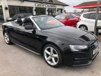 Used Audi A5 Cabriolet S-Line 2013 Black Cabriolet