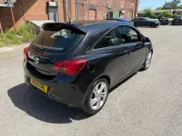 Used Vauxhall Corsa SRi 90 HP (66 kW) 2016 Black Hatchback