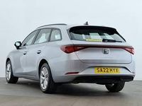 Used Seat Leon SE 130 HP (95 kW) 2022 Silver Estate