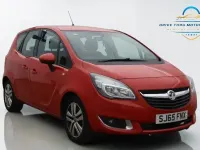 Used Vauxhall Meriva 100 HP (73 kW) 2015 Red MPV