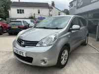 Used Nissan Note Acenta 88 HP (64 kW) 2010 Silver Hatchback