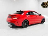 Used Mercedes CLA220 AMG line 177 HP (130 kW) 2018 Red Coupe