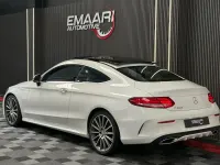 Used Mercedes C200 AMG line 2016 White Coupe