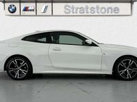 Begagnad BMW 420 M Sport 181 HK (133 kW) 2022 Vit Sportkupé