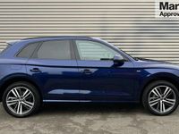 Used Audi Q5 S-Line 190 HP (139 kW) 2017 Blue SUV