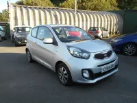 Used Kia Picanto 68 HP (50 kW) 2014 Silver Hatchback