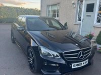 Used Mercedes E220 AMG 175 HP (128 kW) 2015 Black Sedan