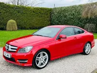 Used Mercedes C250 AMG 2013 Red Coupe