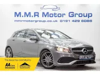 Used Mercedes A180 AMG line 109 HP (80 kW) 2017 Grey Hatchback