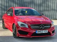 Used Mercedes CLA180 AMG 122 HP (89 kW) 2013 Red Sedan