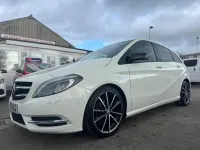 Used Mercedes B180 109 HP (80 kW) 2014 White Hatchback