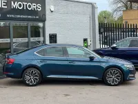 Used Skoda Superb LAURIN & KLEMENT 190 HP (139 kW) 2022 Blue Hatchback