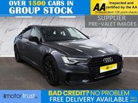 Used Audi A6 Black Edition 204 HP (150 kW) 2021 Grey Sedan