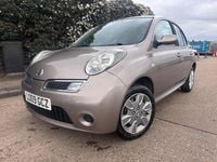 Used Nissan Micra Acenta 79 HP (58 kW) 2009 Beige Hatchback