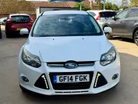 Used Ford Focus Titanium 115 HP (84 kW) 2014 White Hatchback
