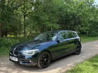 Used BMW 120 Sport Line 2013 Blue Hatchback