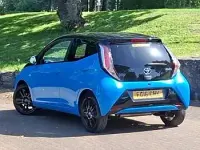Used Toyota Aygo X-cite 68 HP (50 kW) 2016 Blue Hatchback