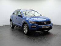Used VW T-Roc SE 110 HP (80 kW) 2021 Blue SUV