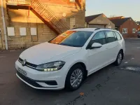 Used VW Golf VII S 115 HP (84 kW) 2019 White Estate