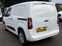 Used Vauxhall Combo Sportive 100 HP (73 kW) 2020 White Sedan