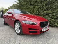 Used Jaguar XE Prestige 200 HP (147 kW) 2015 Red Sedan