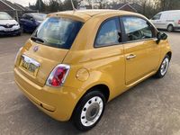 Used Fiat 500 69 HP (50 kW) 2013 Yellow Hatchback