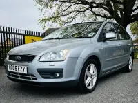 Used Ford Focus Titanium 115 HP (84 kW) 2005 Silver Hatchback