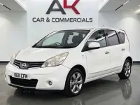 Used Nissan Note N-TEC 2011 White Hatchback